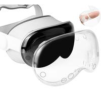 Coque de Protection en TPU V2 pour Apple Vision Pro Casque de Réalité Virtuelle,Protection D'écran Durable et Fine,sans Impact sur Les Scans de Suivi