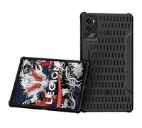 Coque de protection et refroidissement pour Lenovo Legion Y700 (2024) 3 génération, tablettes de jeu, housse flexible en TPU anti-rayures et anti-chute, coins épais, noir