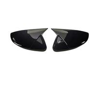 Coque De Protection Extérieure Pour Rétroviseur Intérieur Pour Peugeot 208 A9 2012 2013 2014 2015 2016 2017 2018 2019 YIJIAVSX(Bright black)