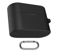 Coque de protection flexible pour écouteurs - Coque résistante aux chocs - Boîtier lavable et anti-poussière - Empêche l'entrée de la saleté - Coque en silicone portable de 1000 x m6 avec porte-clés