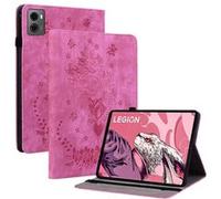 Coque de Protection FLOODKING Compatible Lenovo Legion Y700 (2023) - Antichoc, Support Pliable, Découpes Précises, Légère et Portable, Matériau Premium-Fuchsia Fuchsia