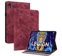 Coque de Protection FLOODKING Compatible Lenovo Legion Y700 - Antichoc, Support Pliable, Découpes Précises, Légère et Portable, Matériau Premium-Rouge Rouge