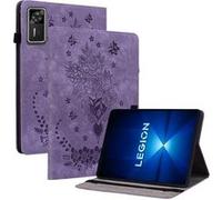 Coque de Protection FLOODKING Compatible Lenovo Legion Y700 (Gen 4) - Antichoc, Support Pliable, Découpes Précises, Légère et Portable, Matériau Premium-Violet Violet