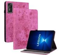 Coque de Protection FLOODKING Compatible Lenovo Legion Y700 (Gen 4) - Antichoc, Support Pliable, Découpes Précises, Légère et Portable, Matériau Premium-Fuchsia Fuchsia
