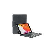 Coque de Protection Folio avec Clavier Bluetooth français iPad 10.2'' 8/7ème Gén (2020/2019), Housse Clavier AZERTY, Noir
