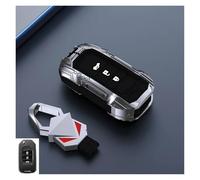 Coque de Protection for clé de Voiture en Alliage de Zinc, Compatible avec Civic City CR-V XR-V HR-V Vezel Jade Jazz Crider Fob(B Silvery)