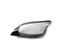 Coque de protection for phare avant de voiture, noire, compatible avec Audi TT 2008-2014, transparente(Left)
