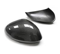 Coque de protection for rétroviseur latéral en fibre de carbone, compatible avec Alfa Romeo Giulia Stelvio Grecale (2015, 2016, 2017, 2018, 2019-2023)(Plastic For Giulia)