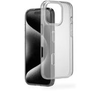 Hama Coque pour iPhone 16 Pro Always Clear – Anti-jaunissement, Antidérapante – Transparent