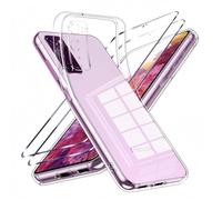 Coque de Protection - HQSELECTION - Pour Samsung Galaxy S20 FE - 2 Verres Trempés - Silicone Souple - Transparent