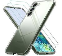 Coque de Protection - HQSELECTION - Pour Samsung Galaxy S23 5G - 2 Verres Trempés - Silicone Souple - Transparent