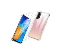 Coque de protection - Huawei - P Smart 2021 - Gel TPU - Verre trempé - Protection écran