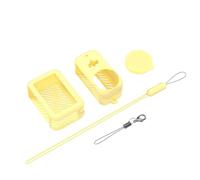 Coque de protection intégrale antichoc pour caméras d'action avec design de ventilation et dragonne pour housse de protection