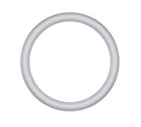 Coque de protection intégrale en métal pour montre intelligente - Coque de protection intégrale pour montre connectée - Gris clair
