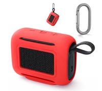 Coque de protection intégrale en silicone souple résistant aux chocs pour JBL Go 5, ajustement à 360°, sans couture, ultra mince, facile à nettoyer, lavable, découpes précises pour le chargement