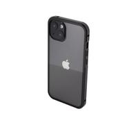 Novodio Coque de protection intégrale pour iPhone 14 avec bumper - Transparent / Noir