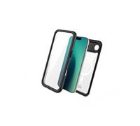 Coque de protection iPhone Air MagSafe Intégrale 360° Etanche IP68 Drop-Test 2m Noir / Transparent