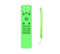 Coque de protection légère en silicone avec lanière pour télécommande LG MR25GA Vert nuit
