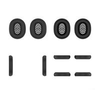 Coque de protection légère en silicone pour casque Rien (1) offrant une résistance fiable aux rayures et une résistance dans un ajustement fin (noir)
