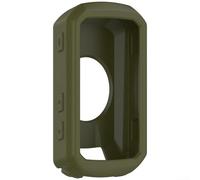 Coque de protection légère en silicone pour Garmin Edge 850 offrant une résistance aux chutes et une accessibilité complète de l'appareil (vert)