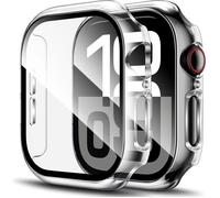 Coque de protection - LITTLE BOUTIK - Pack x2 - Apple Watch 46mm - Transparent - Verre trempé