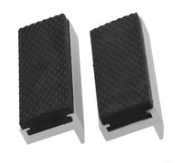 Coque de protection magnétique pour mâchoires de 96,5 cm, alliage d'aluminium et caoutchouc (3 po/75 mm)