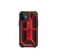 Coque de protection Monarch pour iPhone 12 mini - Noir et rouge