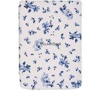 PocketBook – Étui à rabat pour eBook Floral en cuir imitation PU et coton – pour Verse, Verse PRO G