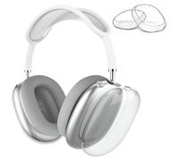 Coque de Protection pour AirPods Max Casque par MMOBIEL - Coque TPU et Souple - Protection Housses des Oreillettes Anti-Rayures - Panthère (Transparent)