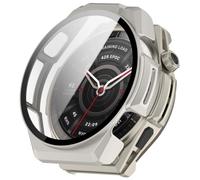 Coque de protection pour Amazfit Balance Ultra, coque de protection complète, coque de protection rigide en polycarbonate avec film protecteur d'écran, gris