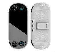 Coque de protection pour ANBERNIC pour RG VITA avec poignée ergonomique, fine et résistante aux chocs pour console de jeu portable, accessoire de jeu de voyage léger (blanc)