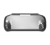 Coque de protection pour Anbernic RG Vita Pro, transparente pour coque en TPU avec support, coque transparente résistante aux chocs, ajustement précis pour un accès facile aux boutons et ports, noir