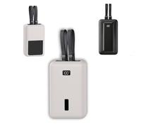 Coque de protection pour Anker Zolo Power Bank (20 000 mAh, 45 W max), coque de protection en silicone NOUKAJU anti-chute, anti-rayures, anti-chocs, anti-poussière pour batterie externe Anker Zolo 20