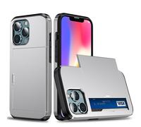Coque De Protection Pour Apple iPhone 13 Pro Max Couverture Sac Étuis Argent