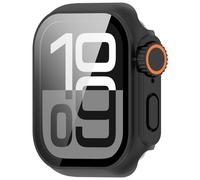 Coque de protection pour Apple Watch - PC rigide et verre trempé Black 46 mm