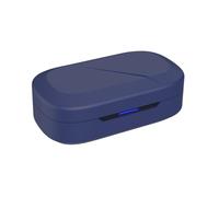 Coque de protection pour Asus ROG Cetra, écouteurs sans fil, coque en silicone souple pour ROG Cetra, coque de protection antichoc (bleu marine)