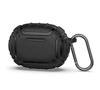 Coque de Protection pour Beats Studio Buds, Coque Souple en TPU pour écouteurs Coque avec Porte-clés, Anti-Chute, Ouverture précise, Pochette de Transport Portable (Noir)