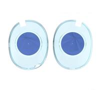 Coque de protection pour casque Sony WH-1000XM6, résistante aux chocs, à la poussière, étanche, coque rigide intégrale à 360°, rose transparent, bleu, gris (bleu transparent)