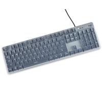 Coque de protection pour clavier mécanique lumineux Logitech K845, accessoires de protection de clavier Logitech K845, ultra fine en silicone transparent