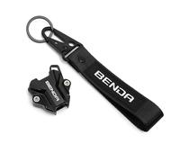 Coque de Protection pour clé de Moto CNC pour Benda Chinchilla 300 450 Rock300 LFS700 LFC700 Accessoires pour Motos Étui pour Clés Housse De Protection Et Anneau Porte-clés Brodé(Y-6)