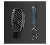 Coque de Protection pour clé de Voiture en Fibre de Carbone Mitre, Compatible avec Mercedes Benz Classe ABCES W204 W205 W212 W213 W176 GLC CLA AMG W177 (Lot de 3)