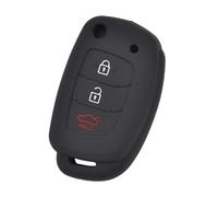Coque De Protection pour Clé Voiture, 3 Boutons, 1 Pièce, pour Hyundai pour Tucson 2015-2018 pour Santa Fe 2014-2018 pour Creta pour Elantra 2016-2018