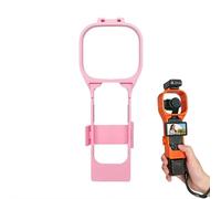 Coque de protection pour DJI Osmo Pocket 3 - Speed Shooting Cover avec deux supports de griffe froide pour microphone et lumière, cadre en plastique anti-rayures, support de rotation de l'écran et