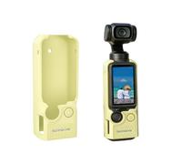 Coque de protection pour DJI Osmo Pocket 4 Pro, coque en TPU avec protection d'écran pour DJI Osmo Pocket 4pro Creator Combo Accessoires, jaune, /