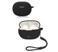Coque de protection pour écouteurs Bluetooth Honor Choice X7i, étui en silicone souple imperméable, résistant aux chocs et aux rayures, idéal pour une protection quotidienne, noir
