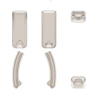 Coque de protection pour écouteurs sans fil Nothing Ear 1, coque transparente en polycarbonate pour écouteurs antibruit (gris)