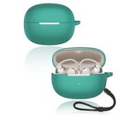 Coque de protection pour écouteurs sans fil SHOKZ OpenDots One, coque en silicone souple avec cordon de serrage, douce pour la peau et durable, vert