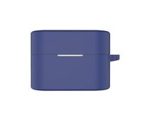 Coque de protection pour écouteurs sans fil Sony WF-1000XM6, coque antichoc en silicone avec mousqueton, protection intégrale contre la poussière pour accessoires de boîtier de chargement (bleu marine