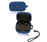 Coque de protection pour écouteurs sans fil Soundcore P30i, étui en silicone souple avec cordon - Doux pour la peau et durable, bleu