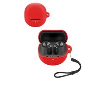 Coque de protection pour écouteurs SoundPEATS Air5, coque en silicone souple imperméable, résistante aux chocs et aux rayures, idéale pour une protection quotidienne, rouge